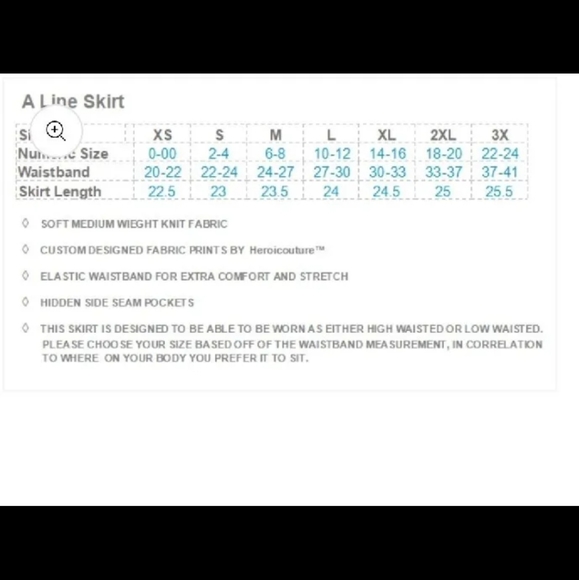 Heroicouture-Ruth Bader Ginsburg Holding Supreme Court Skirt Size XS New w/Tags - Picture 5 of 5